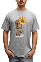 Camiseta Masculina Groot Guardiões Da Galáxia Camiseta Masculina Groot Guardiões Da Galáxia