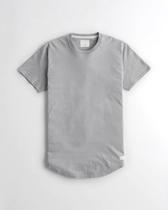 Camiseta Masculina H Longline Barra Curvada Camiseta Masculina H Longline Barra Curvada