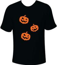 Camiseta Masculina Halloween Camisa Dia Das Bruxas Abóbora