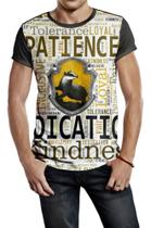 Camiseta Masculina Harry Potter Lufa Lufa Hufflepuff Ref:395 Camiseta Masculina Harry Potter Lufa Lufa Hufflepuff Ref:395