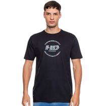 Camiseta Masculina HD Lines Preta H0048