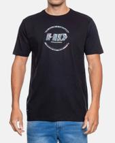 Camiseta Masculina HD Lines Preta H0048 Camiseta Masculina HD Lines Preta H0048