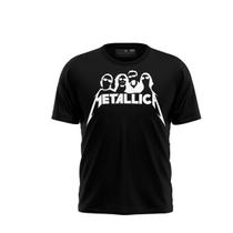 camiseta masculina heavy metal banda Rock Metallica