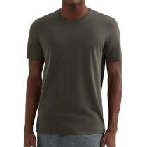 Camiseta Masculina Hering Algodão Pima Verde - KG99