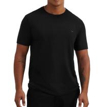 Camiseta Masculina Hering MC Preta - 4FEFN10EN