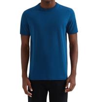 Camiseta Masculina Hering MC Regular Azul Intenso - 0201AU0E Camiseta Masculina Hering MC Regular Azul Intenso - 0201AU0E