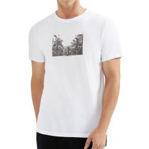Camiseta Masculina Hering MC Regular Branca - 4F8715NEN Camiseta Masculina Hering MC Regular Branca - 4F8715NEN