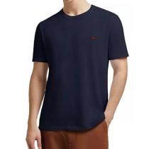 Camiseta Masculina Hering MC Regular Marinho - 4FEFAXTEN