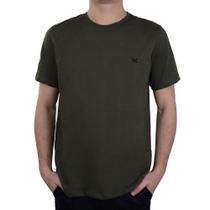 Camiseta Masculina Hering MC Regular Verde Musgo - 4FEF Camiseta Masculina Hering MC Regular Verde Musgo - 4FEF
