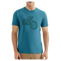 Camiseta Masculina Hering MC Verde Aqqua - 4F8716FEN