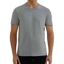 Camiseta Masculina Hering Regular Cinza Claro - 022B