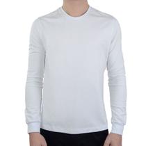 Camiseta Masculina Highstil ML Slim Fit Branca - HS1643