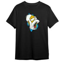 Camiseta Masculina Homer Simpson Camisa 100% Algodão