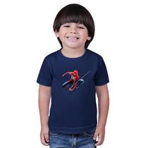 Camiseta Masculina Infaltil Homem Aranha