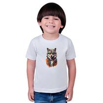 Camiseta Masculina Infantil Animal Stylo Plan Camiseta Masculina Infantil Animal Stylo Plan