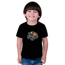 Camiseta Masculina Infantil Carro Track