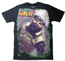 Camiseta Masculina Infantil Kakashi Naruto Akatsuki Camisa Animes