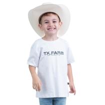 Camiseta Masculina Infantil Texas Farm - Cim005 - Branco