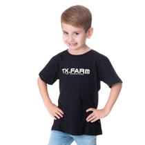 Camiseta Masculina Infantil Texas Farm - Cim005 - Preto