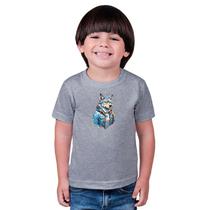 Camiseta Masculina Infatil Animal Stylus