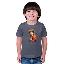 Camiseta Masculina Infatil One Piece Solo Power Air