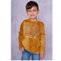 Camiseta Masculina Inverno Great PASSAGEM SECRETA Tamanho:8Cor:Caramelo Camiseta Masculina Inverno Great PASSAGEM SECRETA Tamanho:8Cor:Caramelo