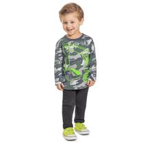 Camiseta Masculina Inverno Maquina KYLY Tamanho:1Cor:Verde