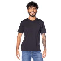 Camiseta Masculina John Sailor Algodão Pima Básica Preta