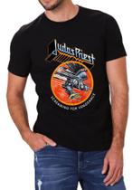 Camiseta Masculina Judas Priest Screaming - DTF