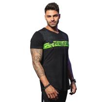 Camiseta Masculina Justa ao corpo Gola V Pit Bull Jeans