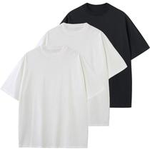 Camiseta masculina KEEPSHOWING de algodão de grandes dimensões, unissex, manga curta