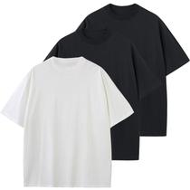 Camiseta masculina KEEPSHOWING de algodão de grandes dimensões, unissex, manga curta