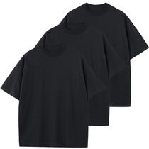 Camiseta masculina KEEPSHOWING de algodão de grandes dimensões, unissex, manga curta