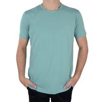 Camiseta Masculina King&Joe MC Fio Egípicio Verde - CA233