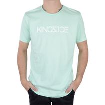 Camiseta Masculina King&Joe MC Logomania Verde - CA2300