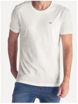 Camiseta Masculina King&Joe Slim Branca Off - CA22 Camiseta Masculina King&Joe Slim Branca Off - CA22
