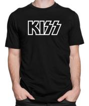 Camiseta Masculina Kiss Banda De Rock Música Camisa 100% Algodão