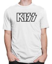 Camiseta Masculina Kiss Banda De Rock Música Camisa 100% Algodão