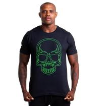 Camiseta Masculina Kvra Classic Skull Basic - Preto Camiseta Masculina Kvra Classic Skull Basic - Preto