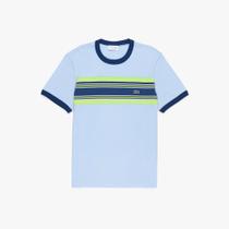 Camiseta masculina Lacoste com Listras Camiseta masculina Lacoste com Listras