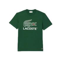Camiseta Masculina Lacoste Exclusiva - 100% Algodão com Estampa de Crocodilo