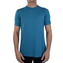 Camiseta Masculina Lado Avesso Regular Fit Azul - LH16