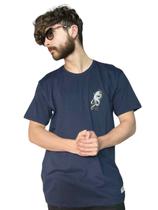Camiseta Masculina Larga Unissex Street Skate Polvo Branco