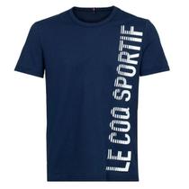 Camiseta masculina lê coq sportif azul marinho td2302204