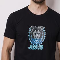 Camiseta Masculina Leão Jesus