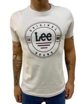 Camiseta Masculina Lee Cor Gelo