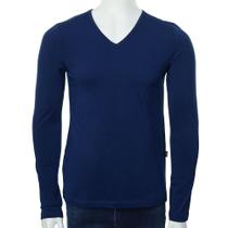 Camiseta Masculina Lezi Térmica Gola V Azul Marinho - 50080 Camiseta Masculina Lezi Térmica Gola V Azul Marinho - 50080