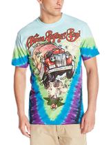 Camiseta masculina Liquid Blue Allman Bros V, multicolorida