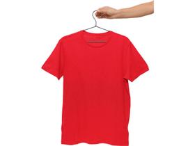 Camiseta Masculina Lisa Algodão Básica Camisa Atacado 30.1 Vermelho Camiseta Masculina Lisa Algodão Básica Camisa Atacado 30.1 Vermelho
