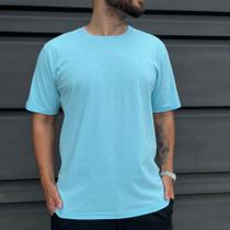 Camiseta Masculina Lisa Algodão Várias Cores Confortável Costura Reforçada Tecido Premium